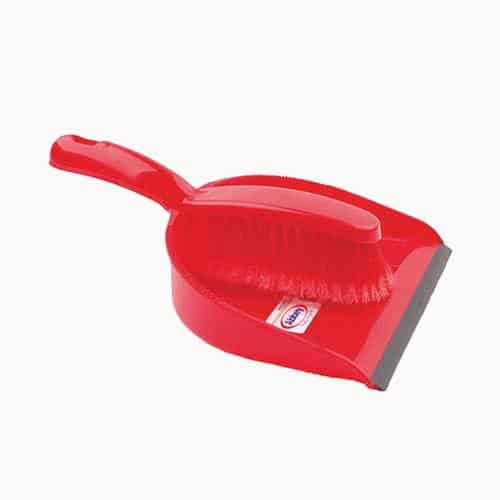 Dustpan and Brush Set – Red