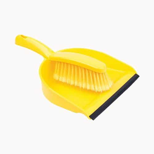 Dustpan and Brush Set – Yellow